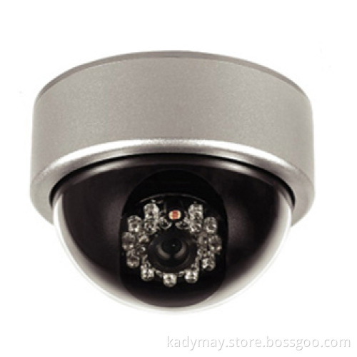 Vandalproof Dome IP Camera Network with 10 IR LEDs